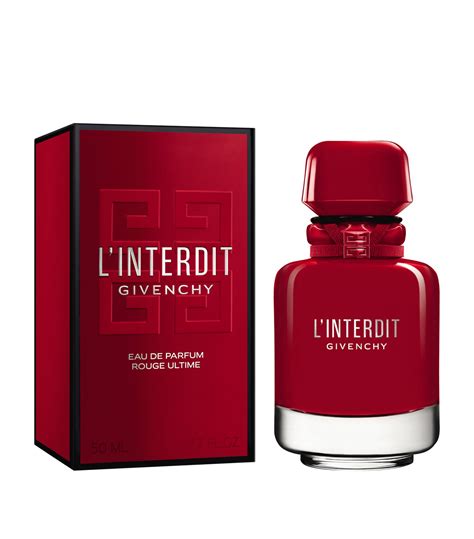 givenchy l'interfit|givenchy l'interdit rouge ultime.